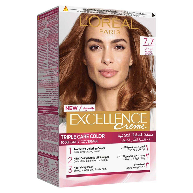 Loreal Paris Excellence 7.7 Honey Brown