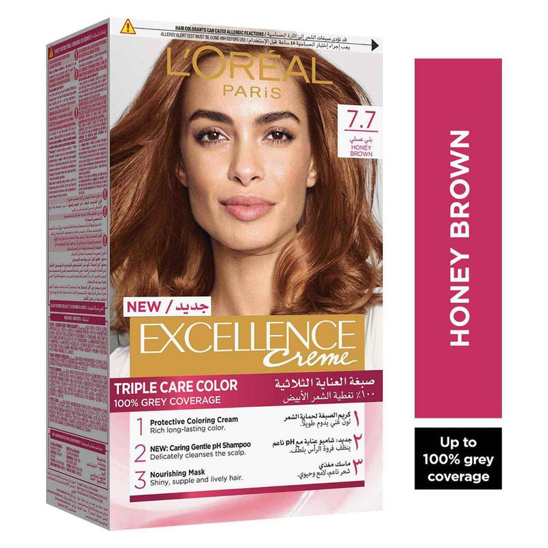 Loreal Paris Excellence 7.7 Honey Brown