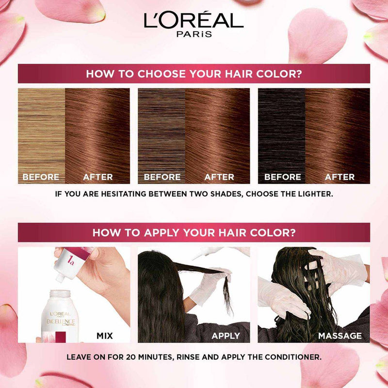 Loreal Paris Excellence 7.7 Honey Brown