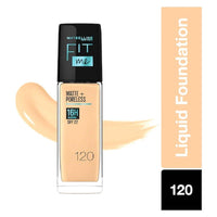 Maybelline Fit Me Matte + Poreless Liquid Foundation SPF22 120