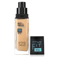 Maybelline Fit Me Matte + Poreless Liquid Foundation SPF22 123