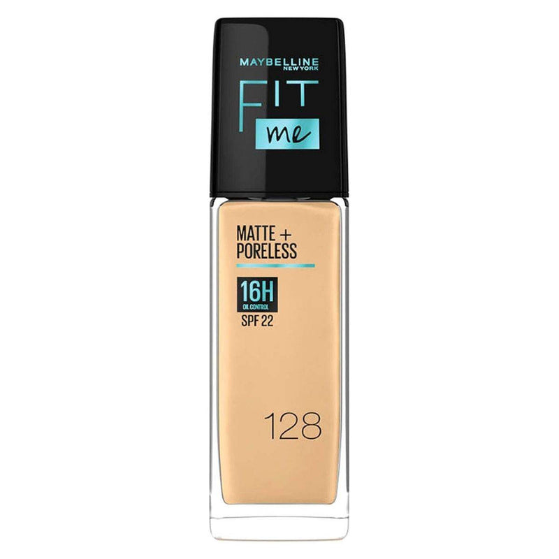 Maybelline Fit Me Matte + Poreless Liquid Foundation SPF22 128