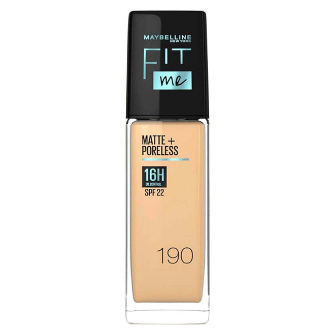 Maybelline Fit Me Matte + Poreless Liquid Foundation SPF22 190