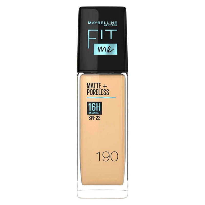 Maybelline Fit Me Matte + Poreless Liquid Foundation SPF22 190
