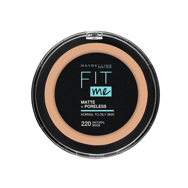 Maybelline Fit Me Matte + Poreless Powder 220 Natural Beige 12g