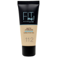Maybelline Fit Me Matte Poreless Mixture 112 Soft Beige