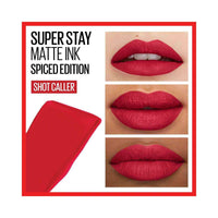 Maybelline Superstay Matte Ink Spiced Lipstick 325 Shot Caller
