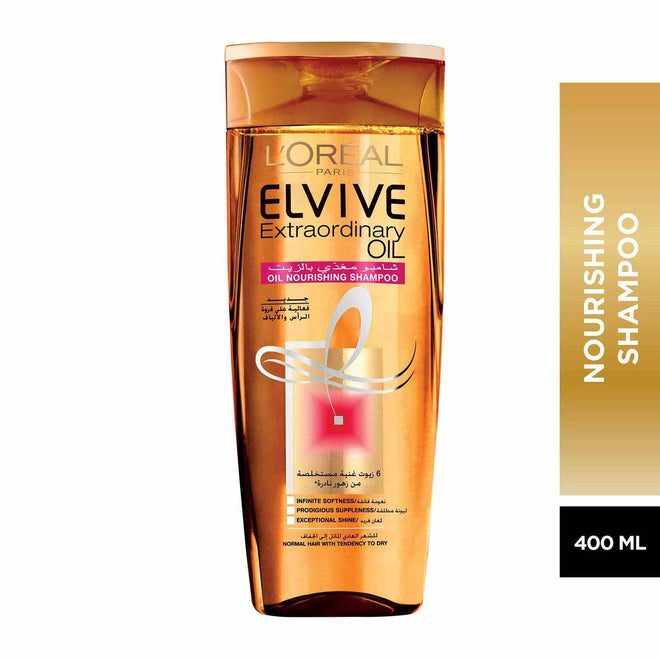Loreal Paris Elvive Extraordinary Oil Dry Hair Shampoo 400ml