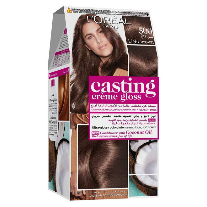 Loreal Paris Casting Creme Gloss 500 Light Brown