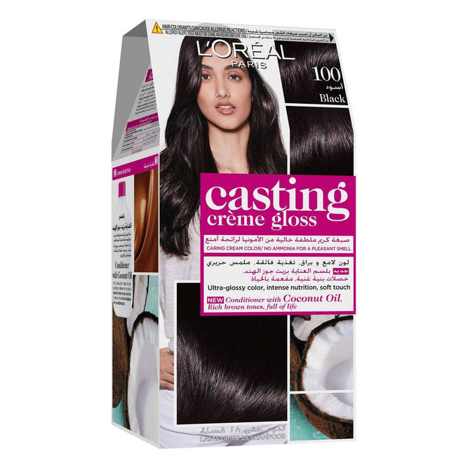 Loreal Paris Casting Creme Gloss 100 Black Licorice