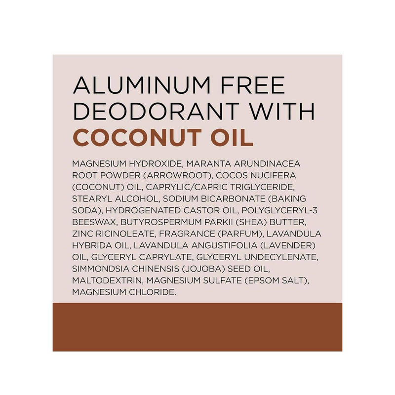 Dr Teals Aluminum Free Deodorant Stick Coconut 75g