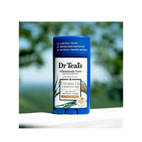 Dr Teals Aluminum Free Deodorant Stick Coconut 75g