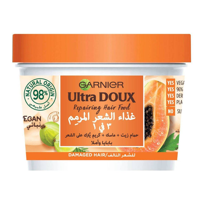 Garnier Ultra Doux Hair Food Papaya Mask 390ml
