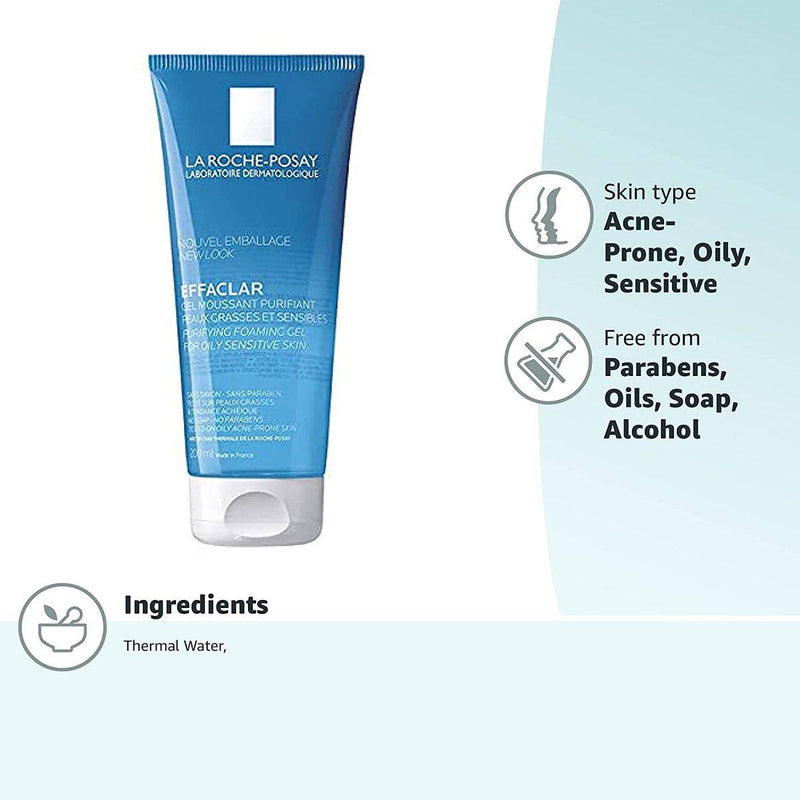 La Roche Posay Effaclar Purifying Cleansing Foaming Gel 200ml
