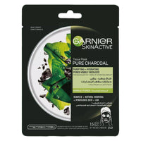 Garnier SkinActive Pure Charcoal Face Tissue Mask 28g