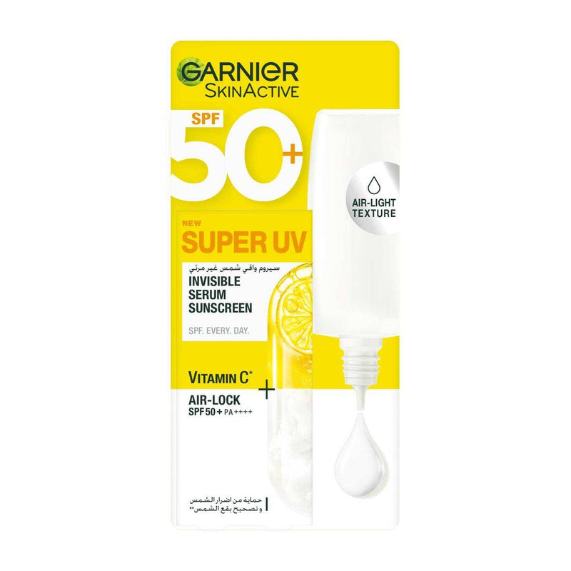 Garnier SkinActive Super UV Invisible Serum Sunscreen SPF 50+ 30ml