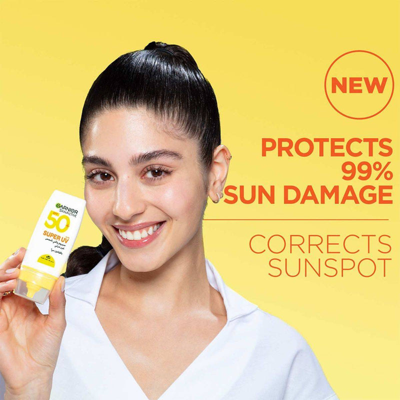 Garnier SkinActive Super UV Invisible Serum Sunscreen SPF 50+ 30ml