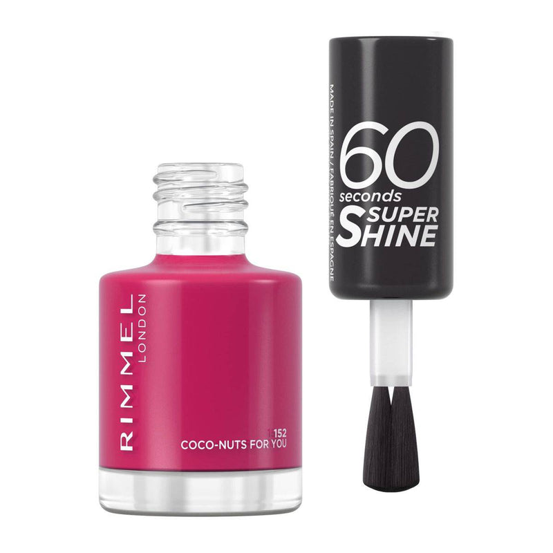 Rimmel 60 Seconds Nail Polish Summer Shimmer 152 Coconuts For You 8ml