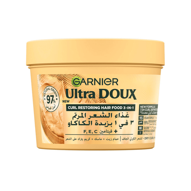 Garnier Ultra Doux Hair Food Cocoa Mask 390ml