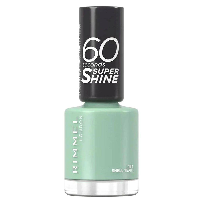 Rimmel 60 Seconds Nail Polish Summer Shimmer 154 Shell Yeah! 8ml