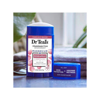 Dr Teals Aluminum Free Deodorant Stick Rose & Milk 75g