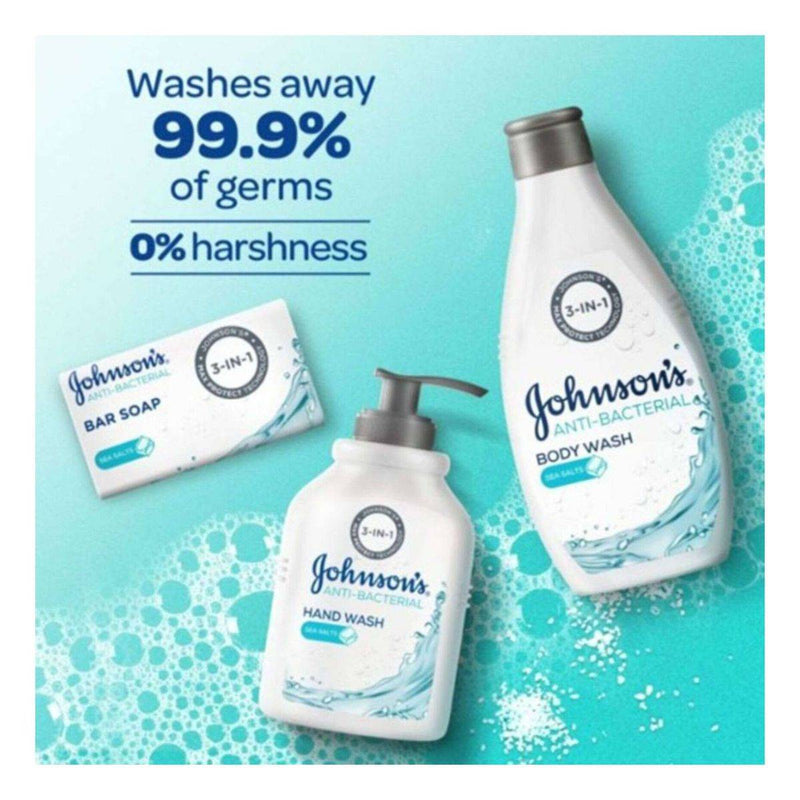 Johnsons Anti Bacterial Hand Wash Sea Salts 300ml
