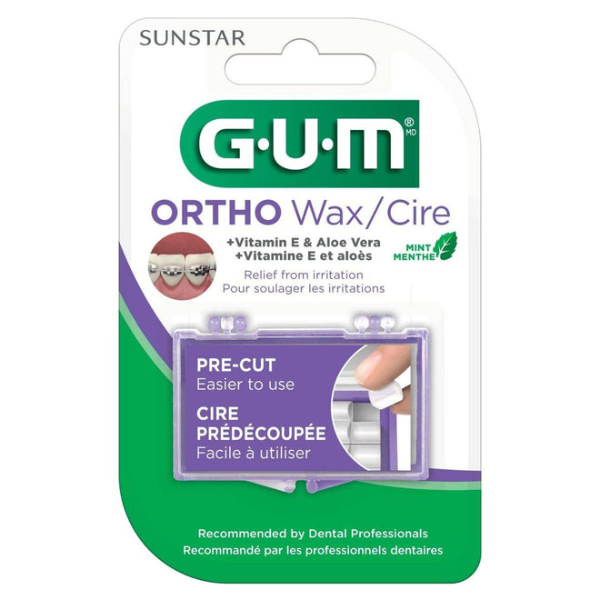 Gum Ortho Orthodontic Wax Mint