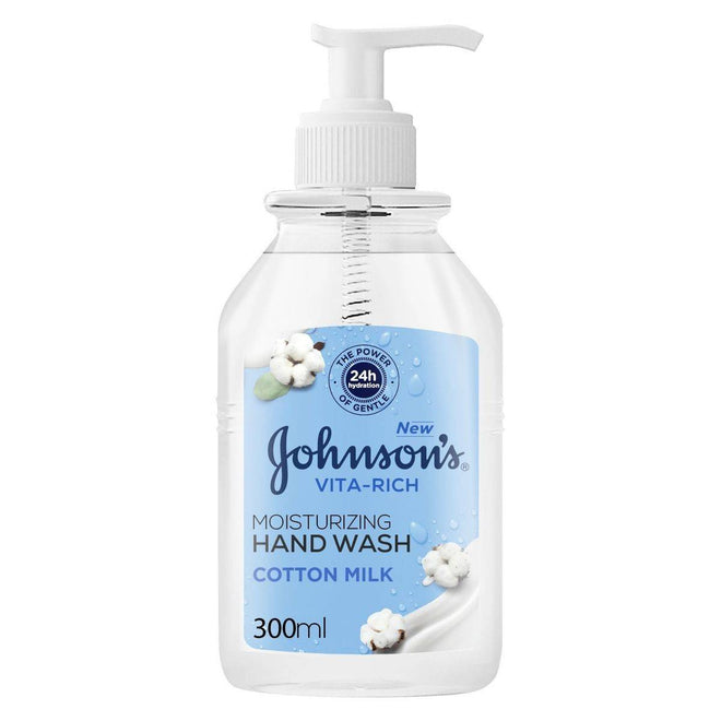 Johnsons Vita Rich Hand Wash Cotton Milk 300ml