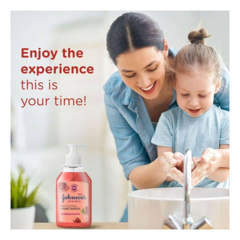 Johnsons Vita Rich Hand Wash Pomegranate 300ml