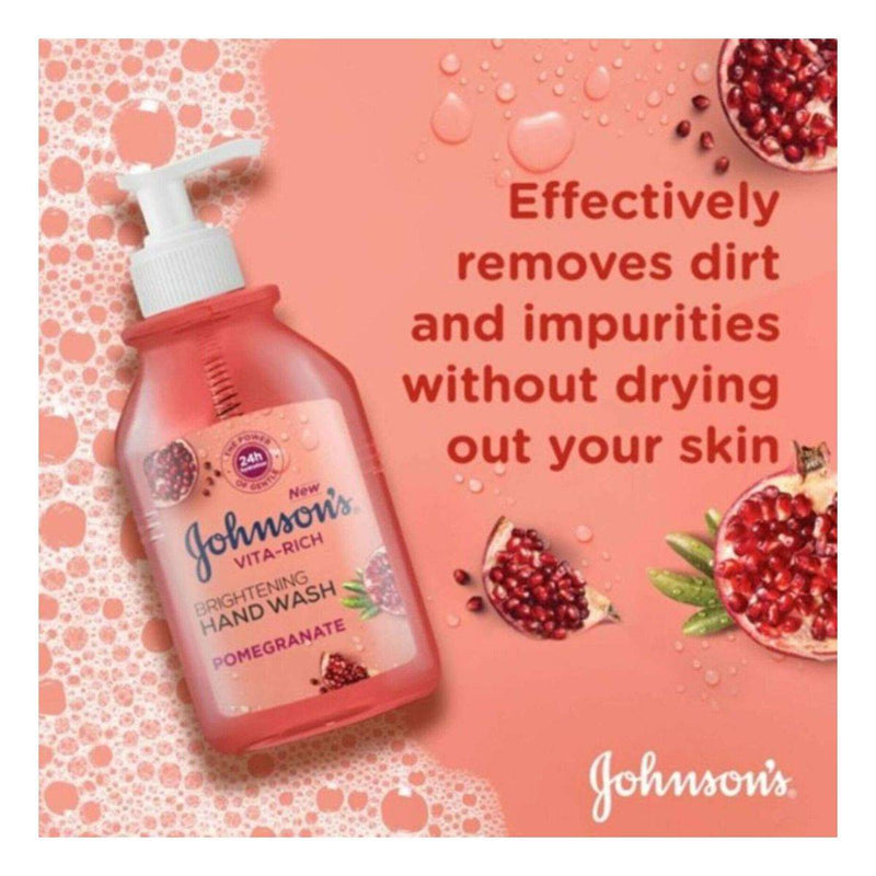 Johnsons Vita Rich Hand Wash Pomegranate 300ml