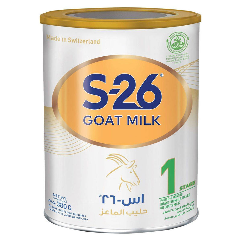 S26 Goat Milk Infant Formula Stage 1 (0-6 Months) 380g
