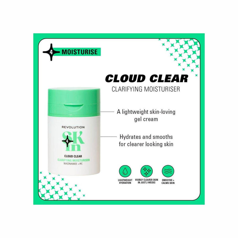 Revolution Skincare Cloudy Clear Clarifying Moisturiser 50ml