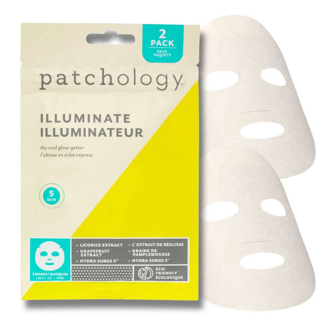Patchology FlashMasque Illuminate Sheet Mask 2 Pack