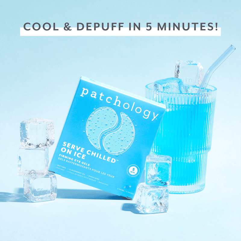 Patchology Serve Chilled Iced Eye Gels 5 Pairs