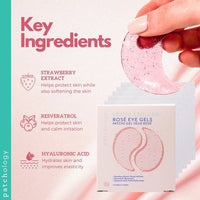 Patchology Serve Chilled Rose Eye Gel 1 Pair