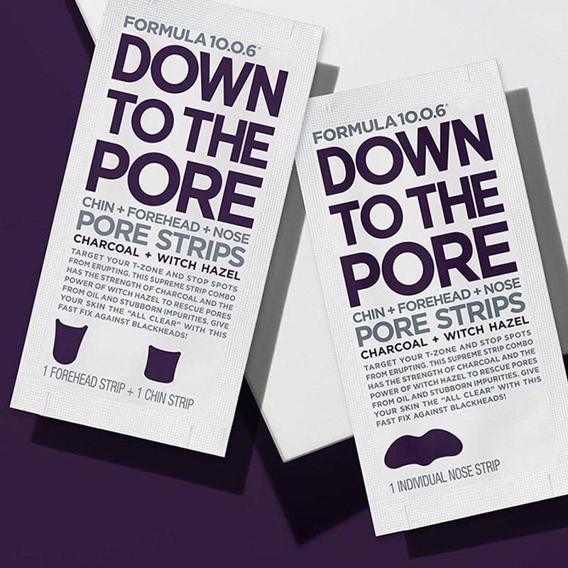 Formula 10.0.6 Down To The Pore Blackhead Banishing Strips 3 Pairs