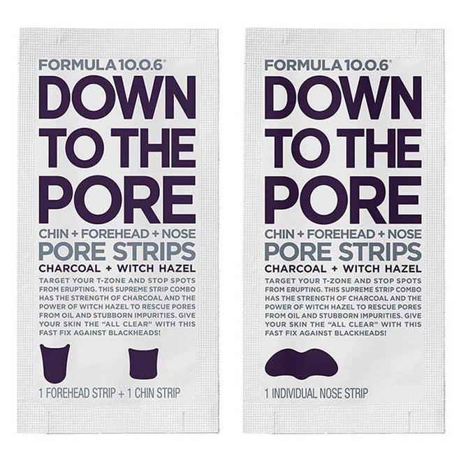 Formula 10.0.6 Down To The Pore Blackhead Banishing Strips 3 Pairs