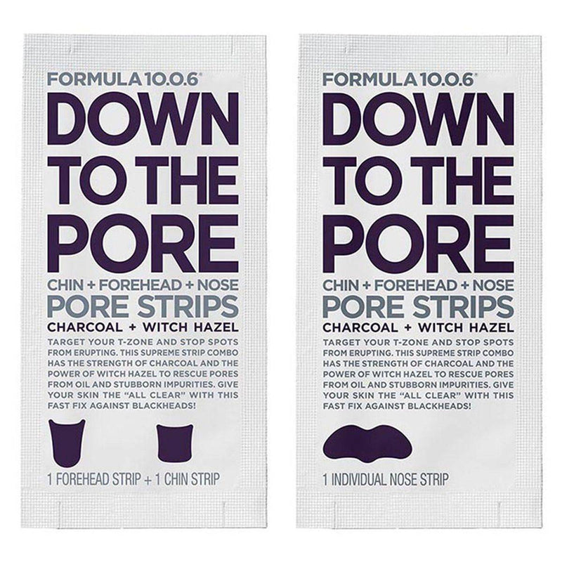 Formula 10.0.6 Down To The Pore Blackhead Banishing Strips 3 Pairs