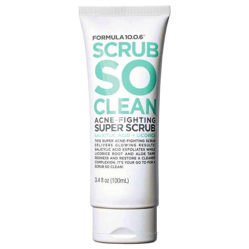 Formula 10.0.6 Scrub So Clean Acne Fighting Face Scrub 100ml
