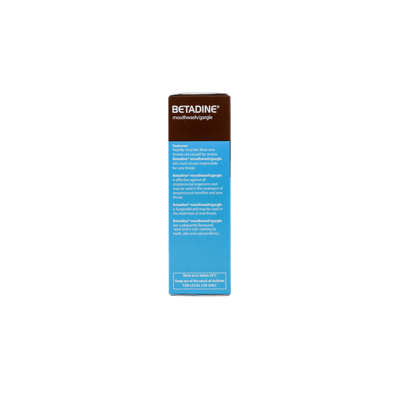 Betadine Gargle & Mouthwash 125ml
