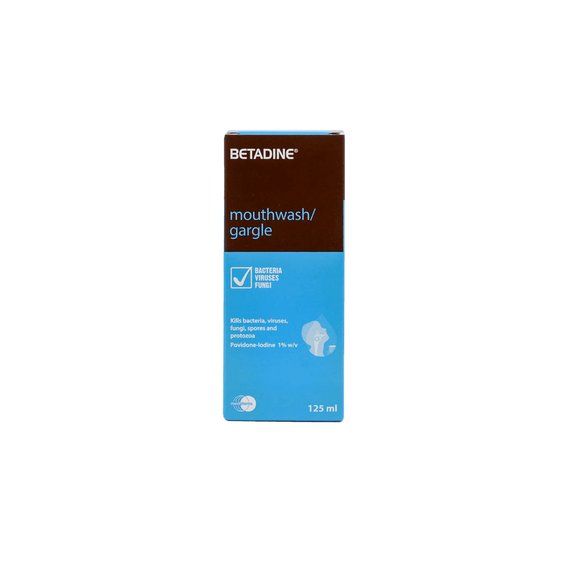 Betadine Gargle & Mouthwash 125ml