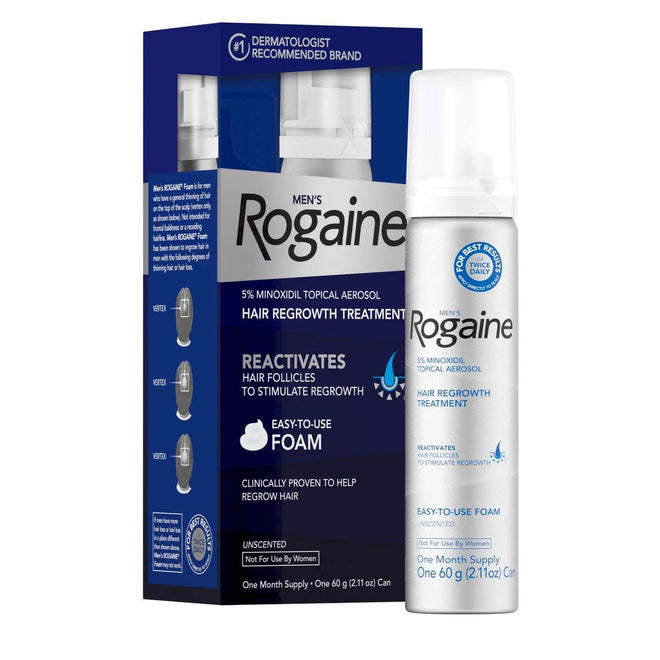 Regaine Men 5% Foam 60g/73ml Single Pack