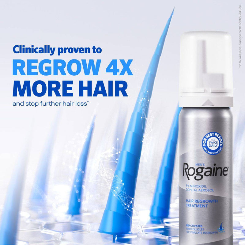 Regaine Men 5% Foam 60g/73ml Single Pack