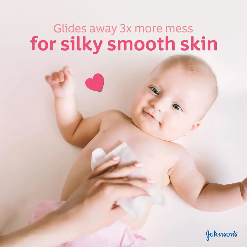 Johnsons Baby Wipes Gentle All Over Wipes 20 Pieces