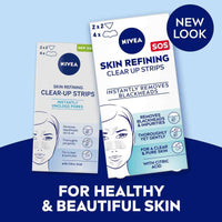 Nivea Face Skin Refining Clear Up Strips 6 Pieces