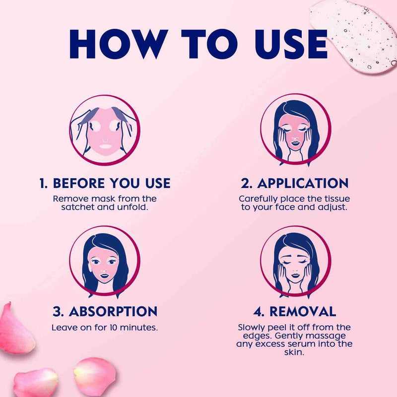 Nivea Face Rosewater Sheet Mask 1 Piece