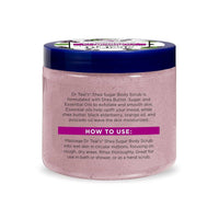 Dr Teals Shea Sugar Scrub Black Elderberry 538g