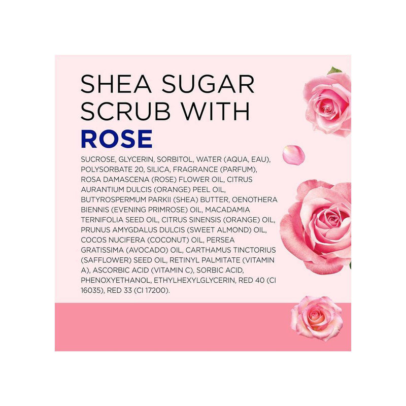 Dr Teals Shea Sugar Scrub Rose 538g