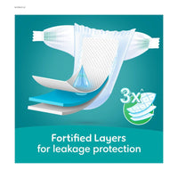 Pampers Diapers Baby Dry Taped Size 2 (3-8kg) 64 Pieces