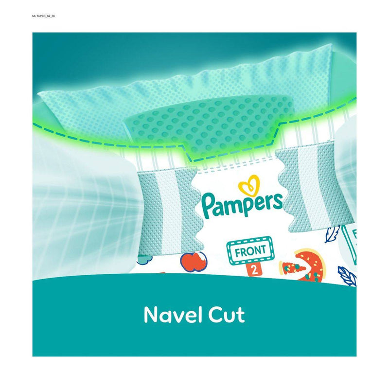 Pampers Diapers Baby Dry Taped Size 2 (3-8kg) 64 Pieces